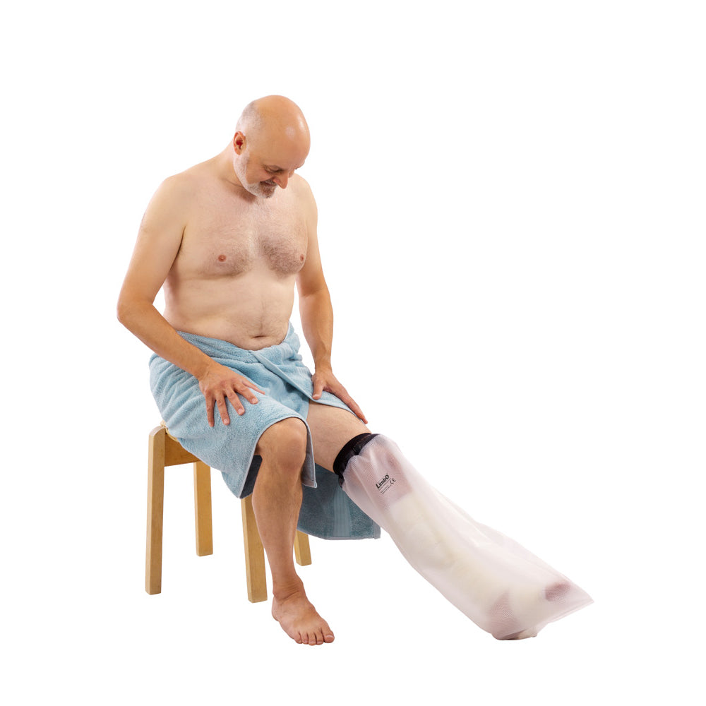 Half Leg Cast & Dressing Waterproof Protector - Long