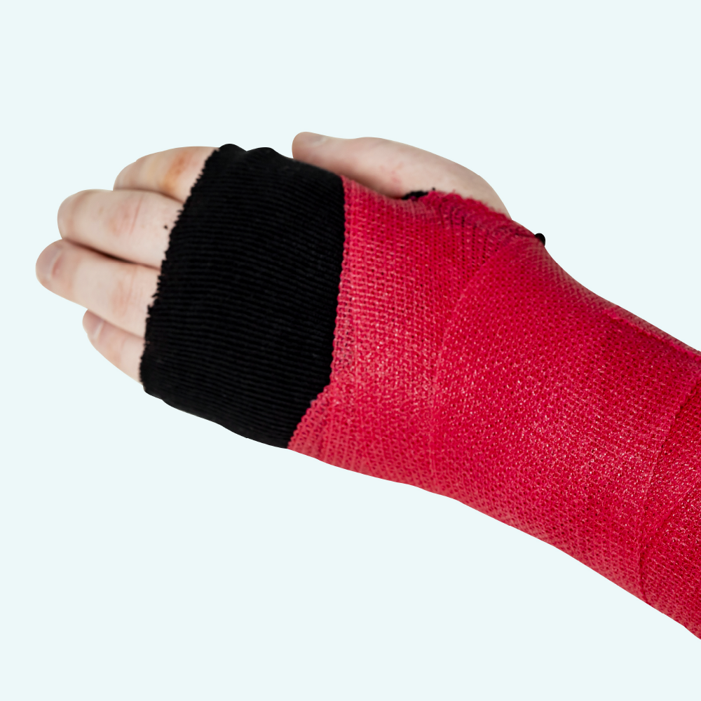 Cotton Ribbed Stockinette - Black