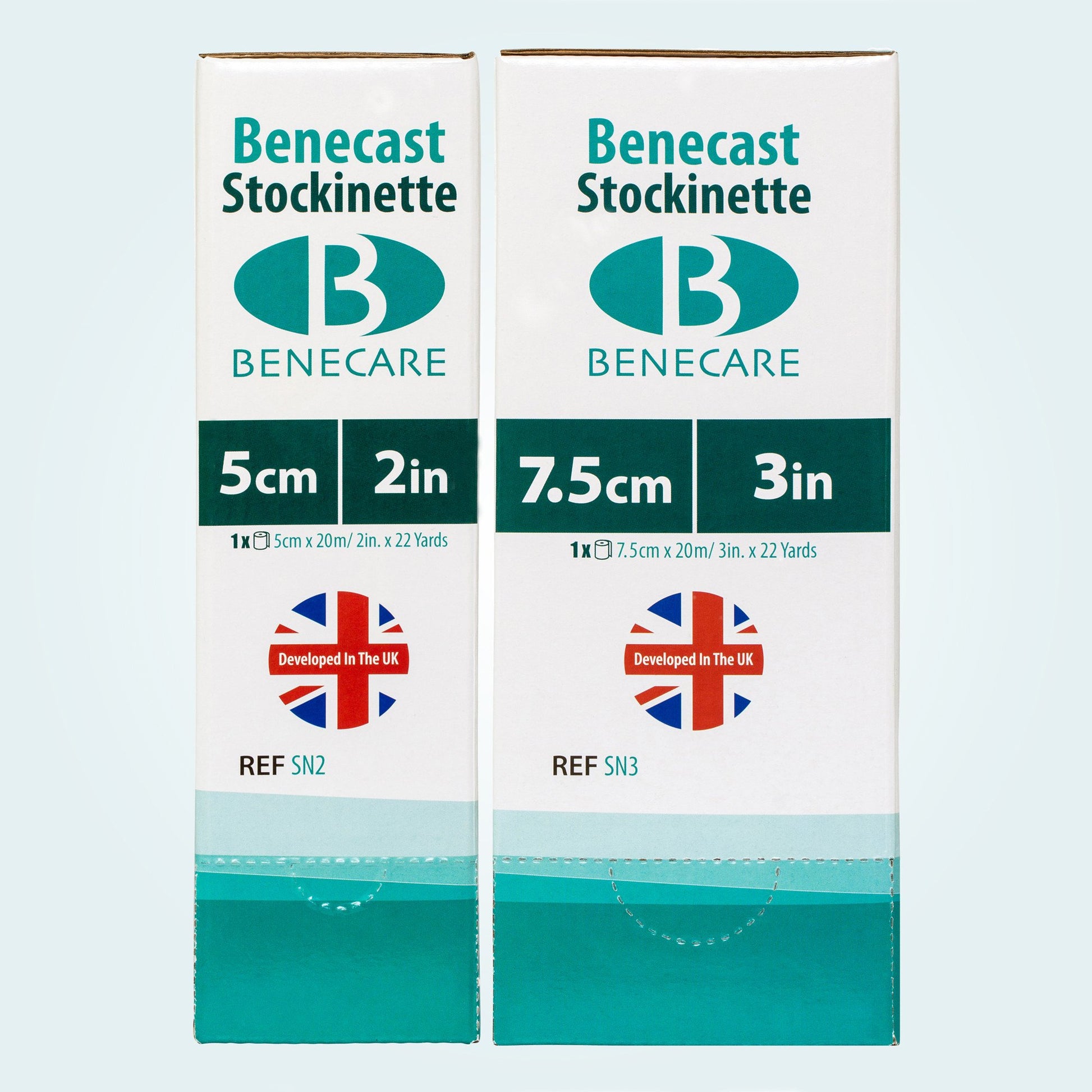 Benecast Cotton Ribbed Stockinette is available in a variety of sizes.