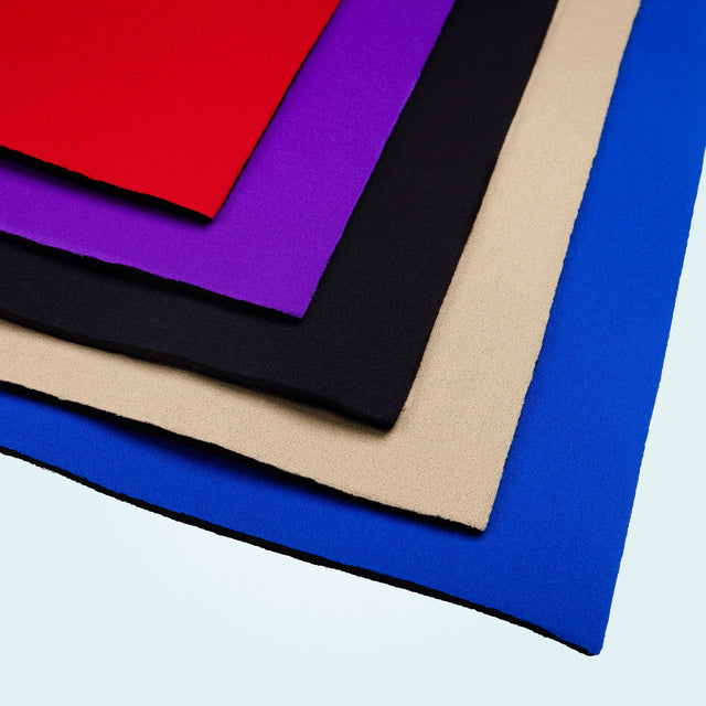 The Benecare Neoprene Sheets are available in 5 different colours.
