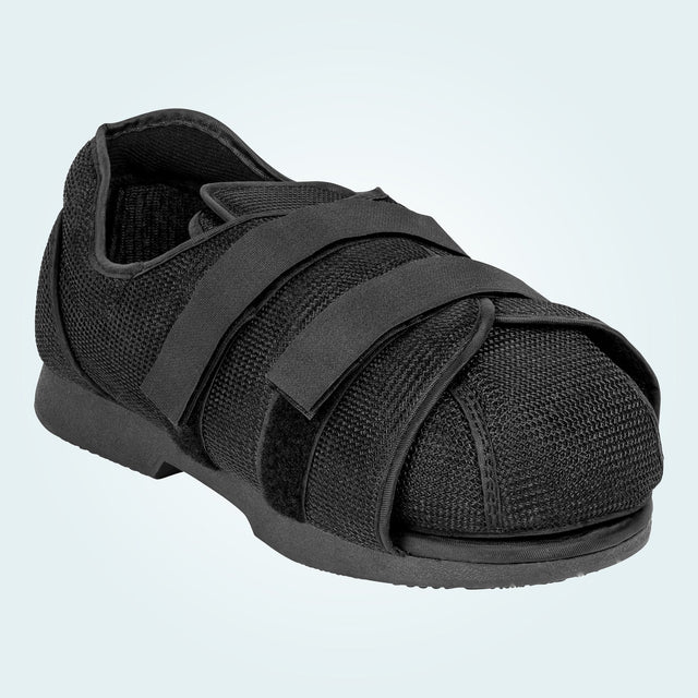 The Benefoot Post Op Shoe Toe Cover in the Benefoot Post Op Original Medical Shoe.