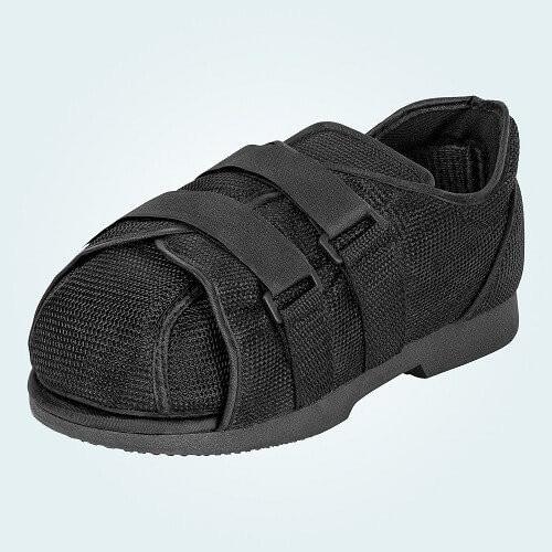 The Benefoot Post Op Shoe Toe Cover in the Benefoot Post Op Original Medical Shoe.