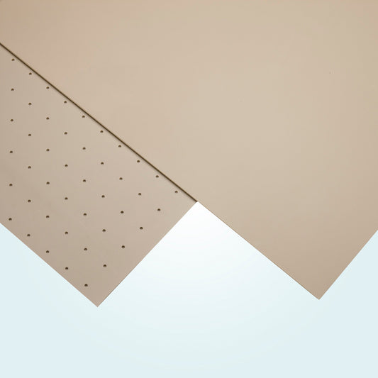 Beneplas Choice thermoplastic sheets, are available in a couple of perforations.