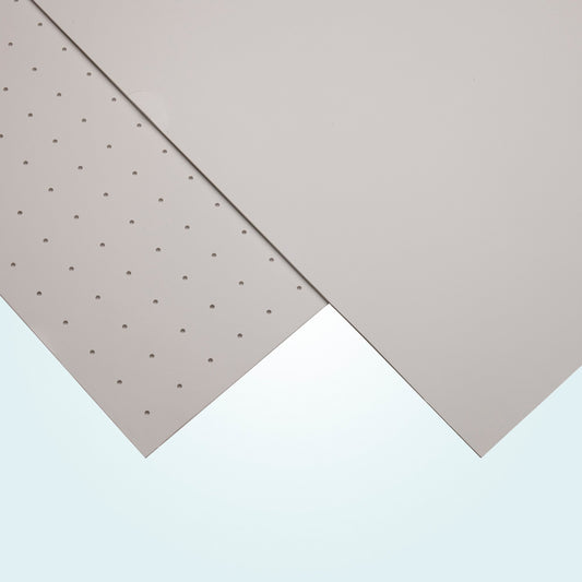 Beneplas Pro thermoplastic sheets, are available in a couple of perforations.
